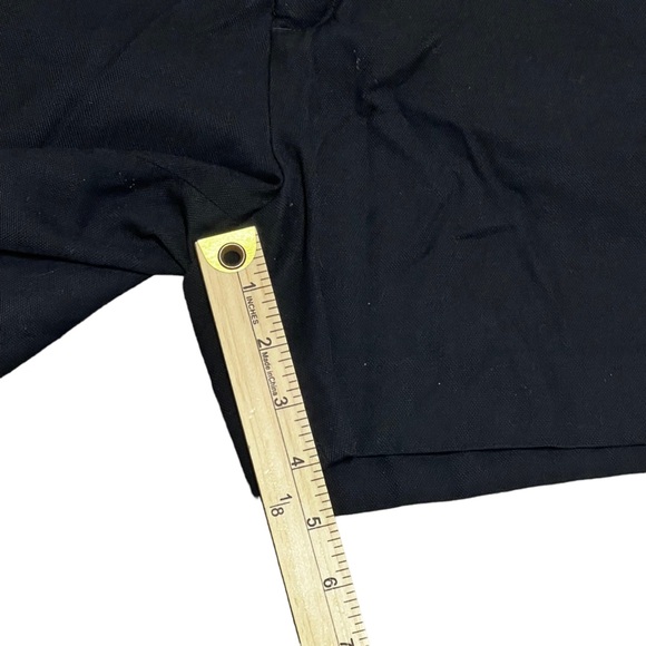 Zara Black Dress Shorts Size Small Black Elastic Waist Dressy High Waisted - Picture 10 of 11